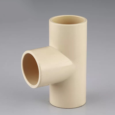 الماء الساخن PVC المحملة المخفض تركيبات الأنابيب البلاستيكية 2 نقطة الإنطلاق الصحية