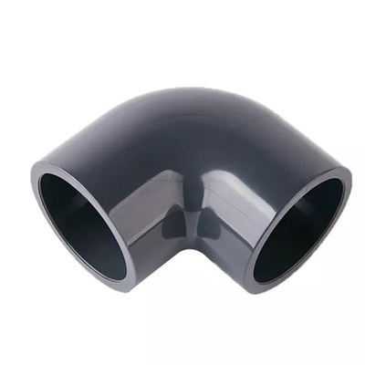 أسود PN25 PVC 90 درجة الكوع مواسير بلاستيك مواسير 20 مم -110 مم