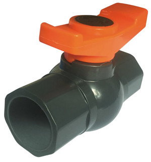 DN15-DN100 1 UPVC Ball Valve PVC Water Pipe Ball Valve المعيار الوطني