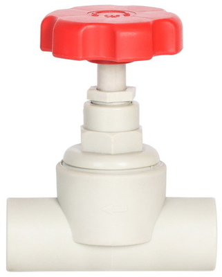 DN15 Globe PVC إغلاق الصمام المضاد للتآكل 2 Pvc صمام الإغلاق