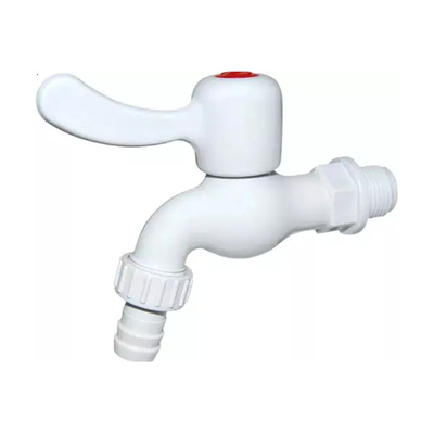 مقبض واحد 1/2 "PP صنبور Pvc حوض غسيل الصنابير لحديقة الفندق